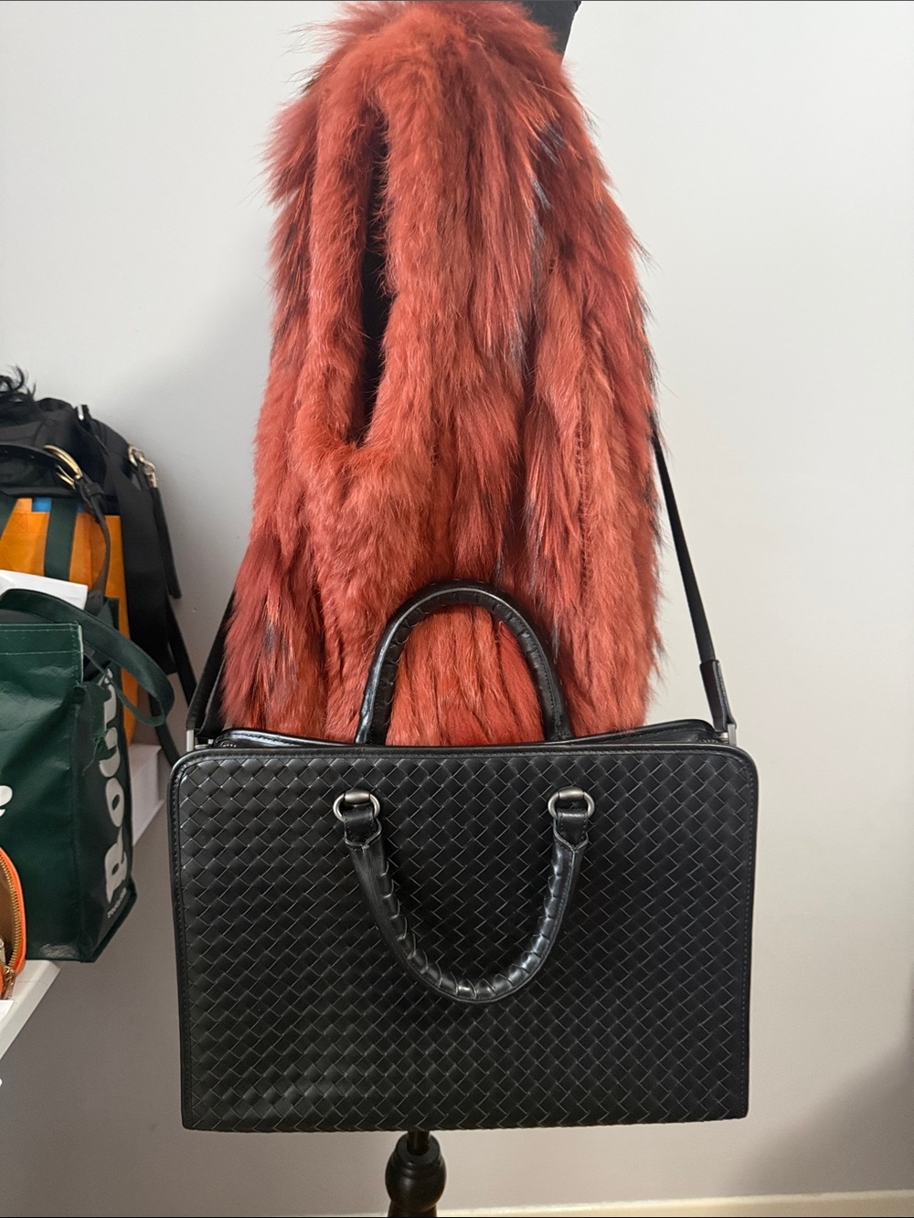 Almost new Loptap/office leather bag